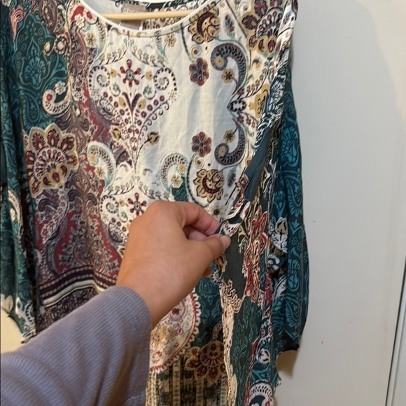 Chico size S/M Paisley Print Women's Top!! - Picture 10 of 10